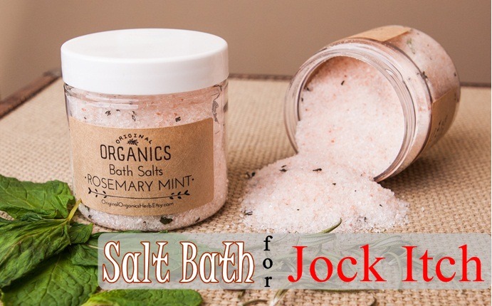 how to get rid of jock itch - salt bath
