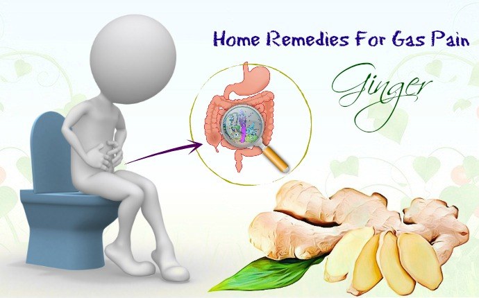 home remedies for gas pain - ginger