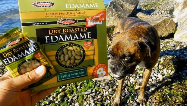 healthy low calorie snacks-seapoint farms edamame, dry roasted