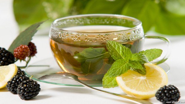 home remedies for red eyes-green tea