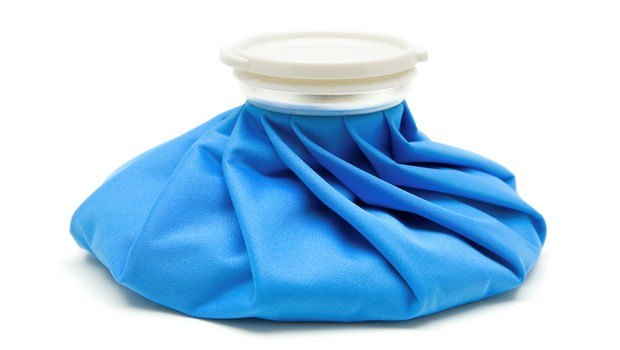 home remedies for shin splints-ice pack