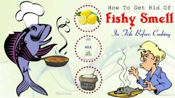 how to get rid of fishy smell before cooking