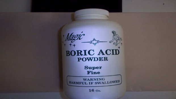 3. Use Boric Acid.
