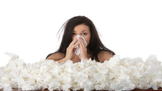 how to treat the flu-blow your nose