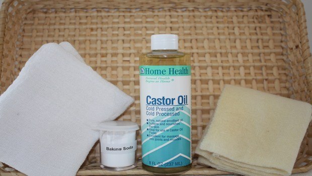natural remedies for gallbladder pain-castor oil compress