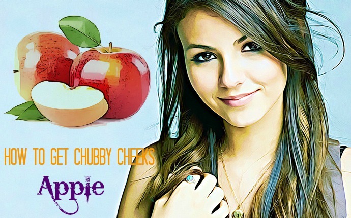 how to get chubby cheeks - apple