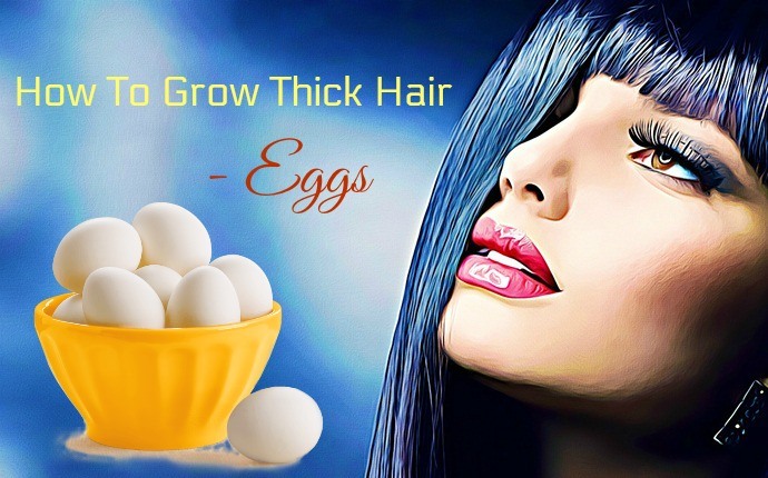 how to grow thick hair - eggs