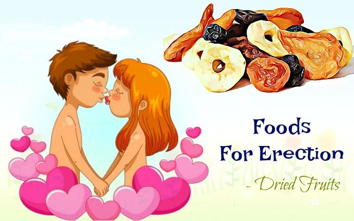foods for erection - dried fruits