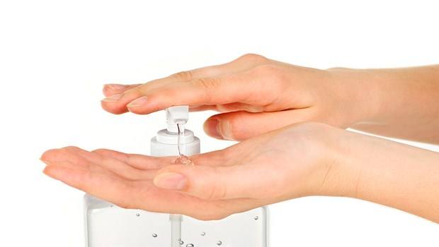 how to prevent diarrhea-use hand sanitizer when washing