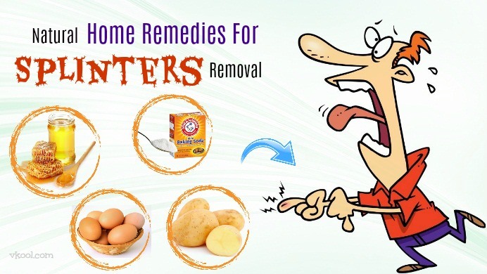 home remedies for splinters removal
