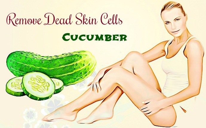 soothe neck with cucumber