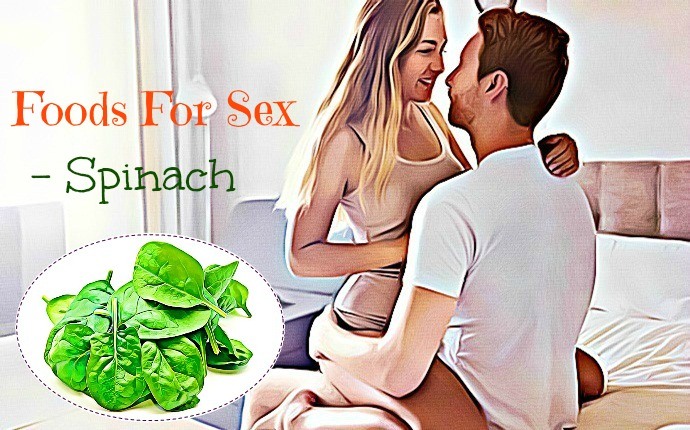 foods for sex - spinach