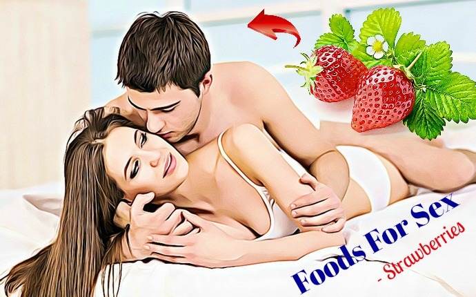foods for sex - strawberries