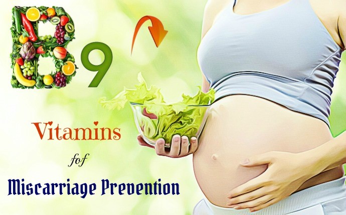 foods that cause miscarriage - vitamin b9