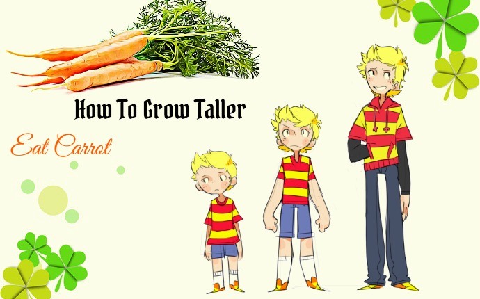 how to grow taller - eat carrot