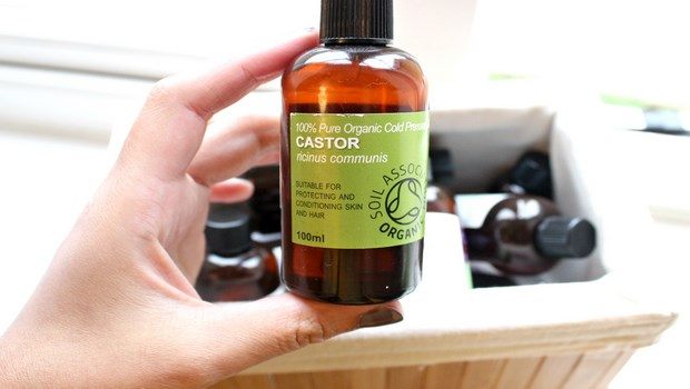 home remedies for age spots-castor oil