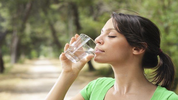 home remedies for belching-drink a lot of water