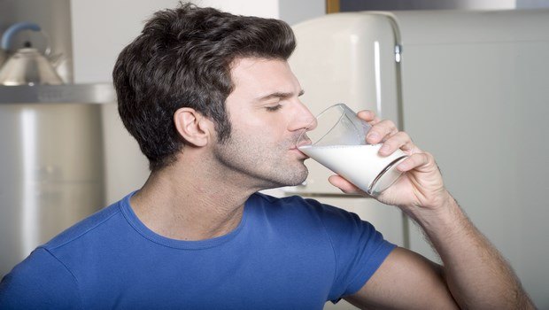 home remedies for belching-drink low-fat milk