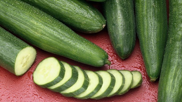 home remedies for peeling skin-cucumber