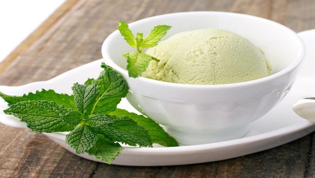 how to make ice cream-mint ice-cream