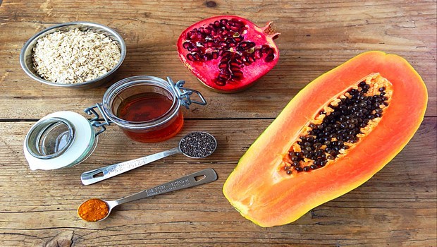 how to remove sun tan-papaya and honey