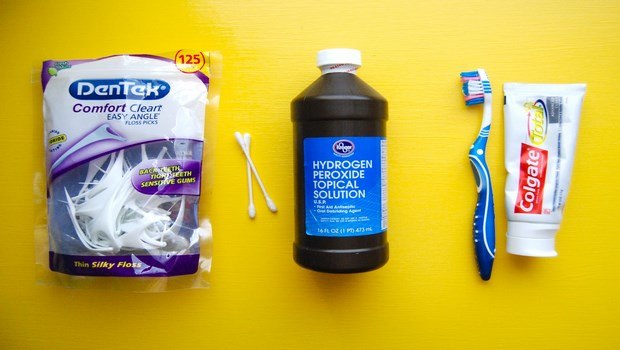 how to stop a toothache-hydrogen peroxide