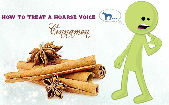 how to treat a hoarse voice - cinnamon