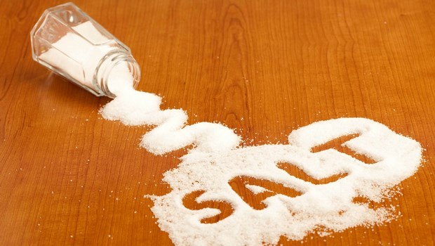 foods that cause high blood pressure-table salt
