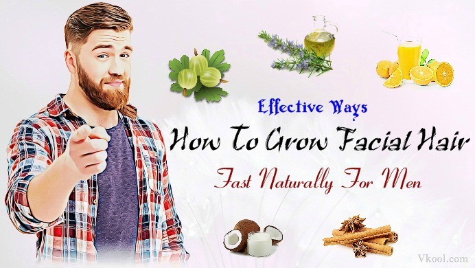 how to grow facial hair naturally