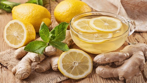 how to lose weight naturally-drink ginger, lemon, water