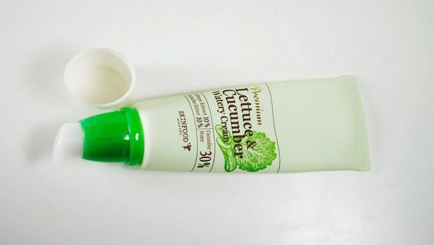 organic skin care-lettuce cleansing lotion