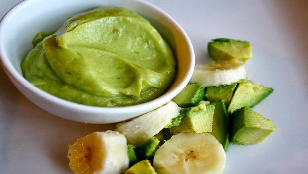 organic skin care-organic avocado, yogurt and banana face mask