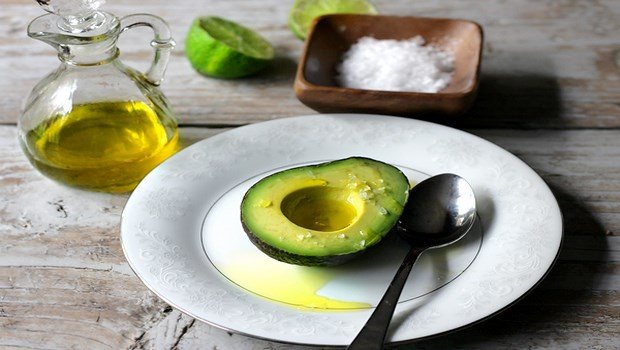 avocado hair mask-avocado and olive oil
