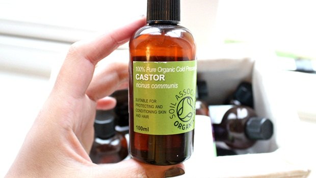 how to remove age spots - castor oil