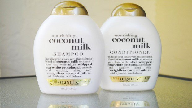 coconut oil shampoo-coconut conditioner and shampoo combo