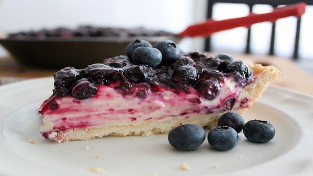 low-calorie dessert recipes-blueberry dessert