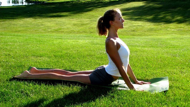 yoga poses for high blood pressure-cobra pose