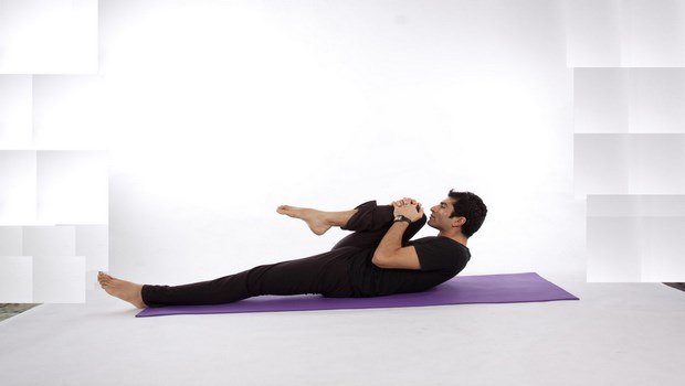yoga poses for high blood pressure-half wind releasing, ardha pavanamuktasana pose