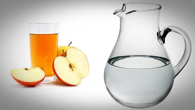 home remedies for athlete’s foot - apple cider vinegar with water
