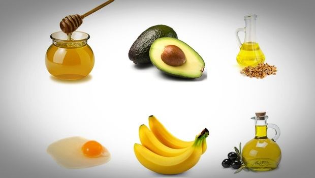how to make hair thicker - avocado with egg white, olive oil, honey, banana, and wheat germ oil