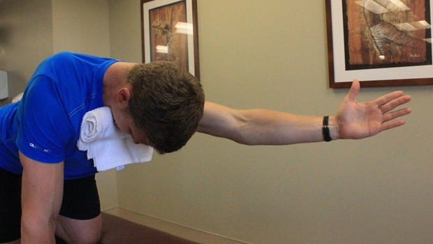 exercises for shoulder impingement - chin tuck