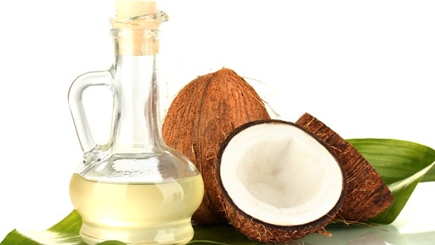 how to make hair thicker - coconut oil massage