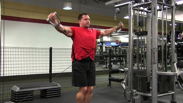 exercises to strengthen shoulders - crossover the shoulder