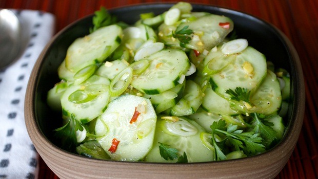 diet for good health - cucumber salad