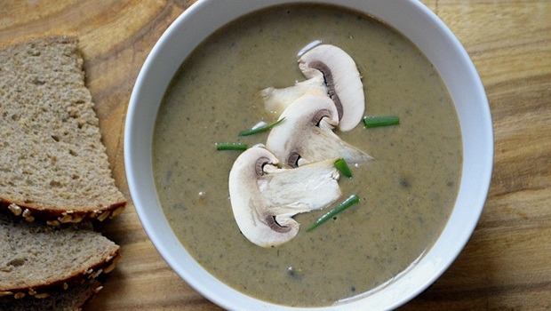 vegetable soup diet - double-mushroom barley soup