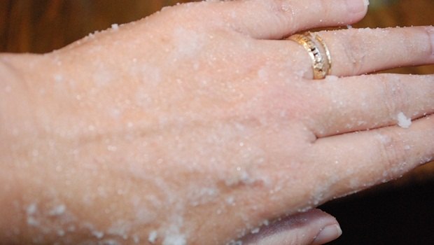 hand care tips - exfoliate your hands