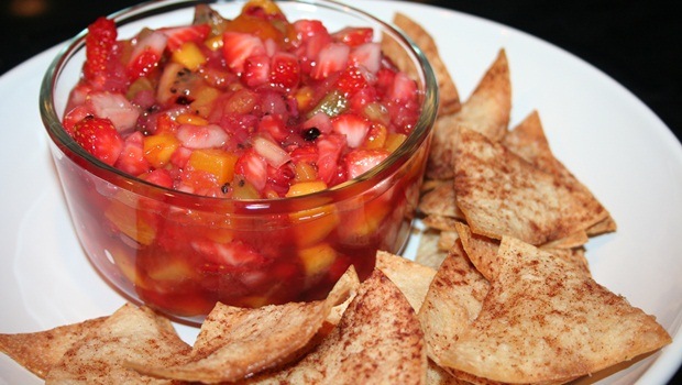 diet for good health - fruit salsa