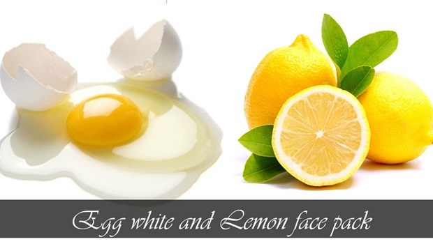 egg white face mask - lemon egg white facial mask (for oily skin)