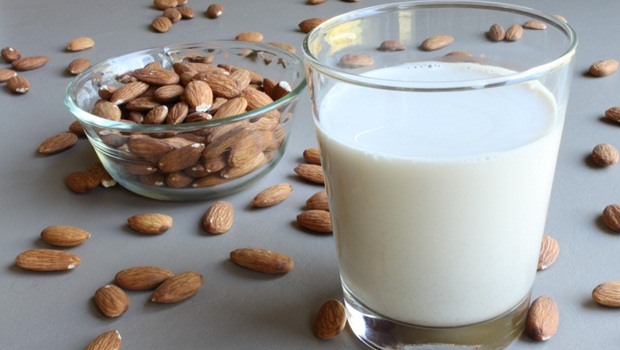 hair masks for frizzy hair -milk and almond