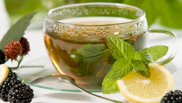 home remedies for stomach flu - mint tea